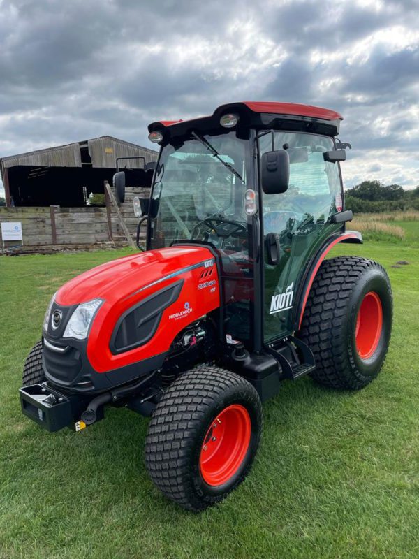 Kioti tractor dk6020ch front side