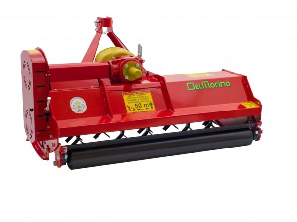 Del Morino Heavy Duty Flail Mower | Middlewich Machinery Del morino heavy duty flail mower front side view