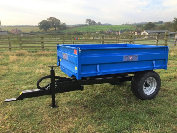 Oxdale 2 Tonne Tipping Trailer | Middlewich Machinery Oxdale tipping trailer 2. 0 tonne
