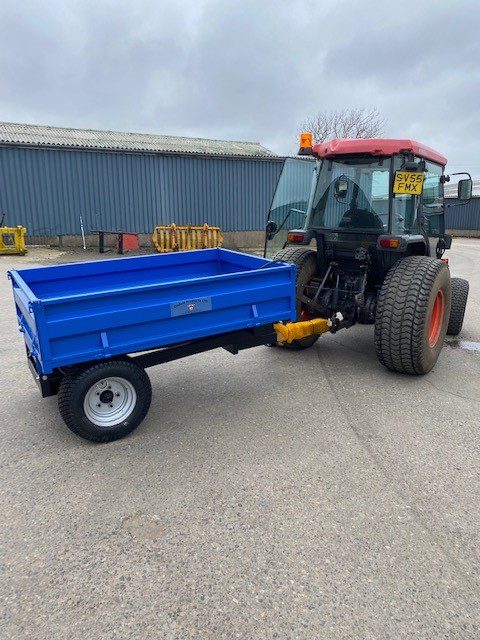 Oxdale 2 Tonne Tipping Trailer | Middlewich Machinery Oxdale tipping trailer 2. 0 tonne