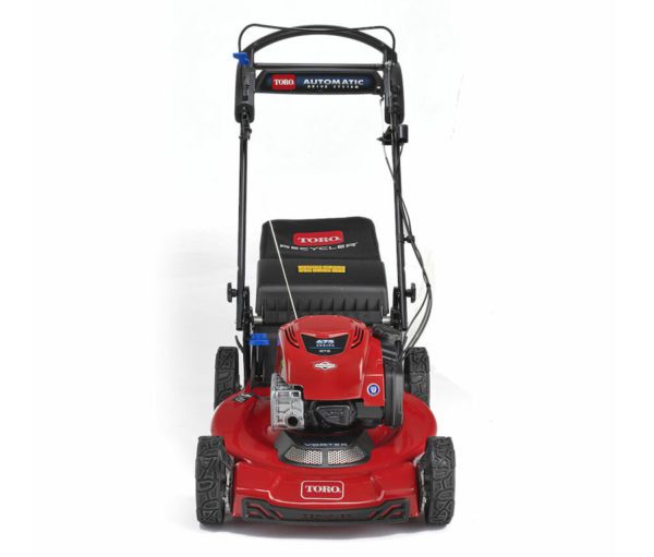 55 cm recycler® petrol lawn mower 21772 back