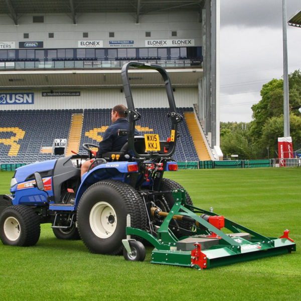 Crx multicut rotary mowers attached on the tractor