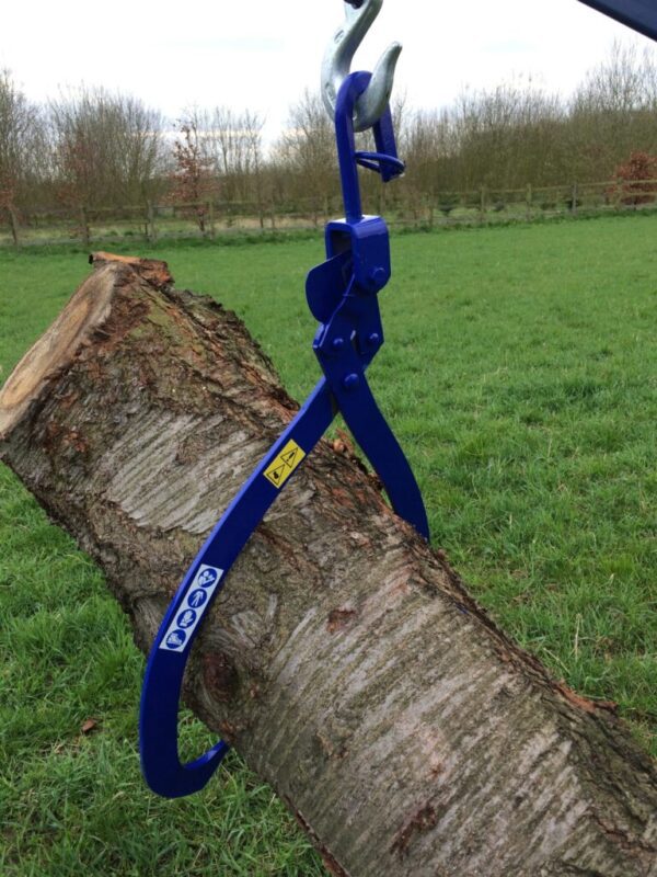 Oxdale 3-point linkage crane + 420mm log grab