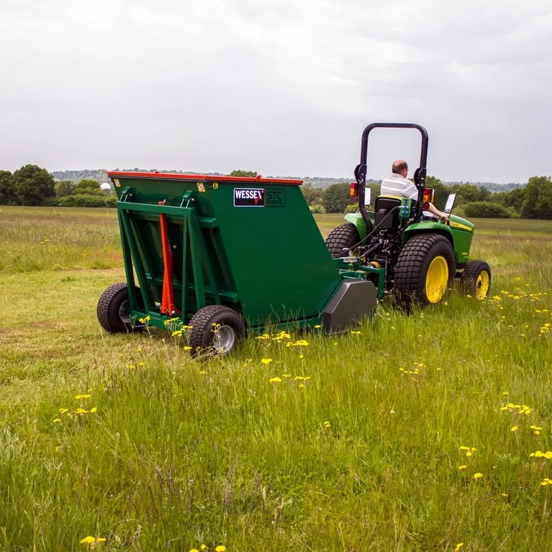 Wessex Stc Flail Collector / Sweeper Collector / Scarifier Collector Stc-120 | Stc-180 | Middlewich Machinery Wessex stc flail collector / sweeper collector / scarifier collector stc-120 | stc-180 - image 2