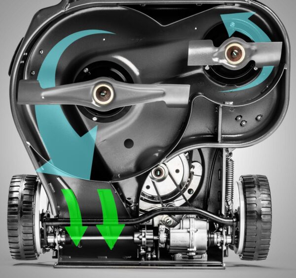 Weibang virtue 77 tbo twin blade lawnmower - image 15