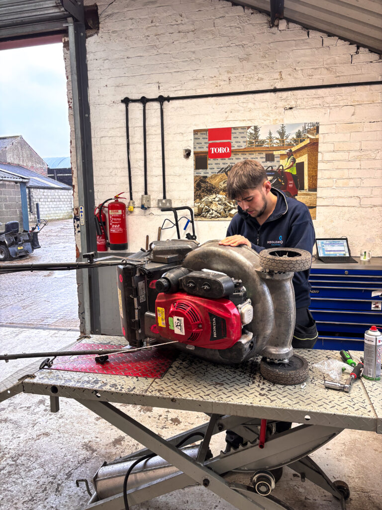 Common groundscare machinery repairs we see in spring (and how to prevent them) | middlewich machinery